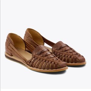 Nisolo Huarache Sandal in Burnt Sienna